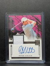 2024 Panini Impeccable LIV Golf PETER UIHLEIN Elegance Patch Auto Silver 18/19