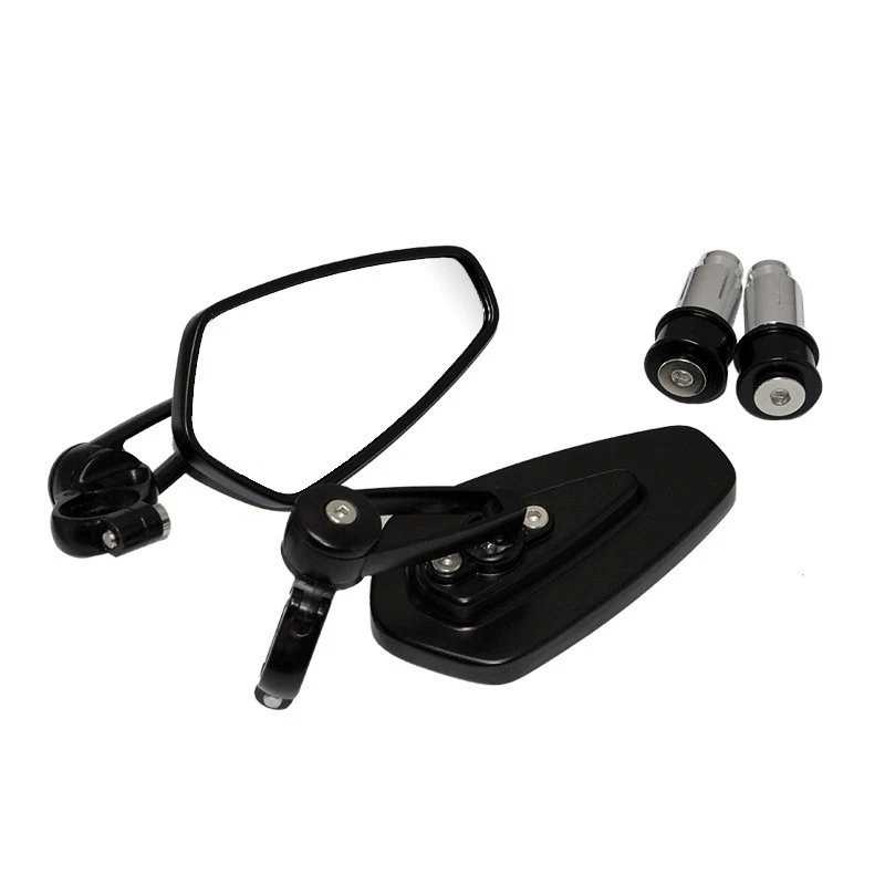 Espejos retrovisores de extremo de manillar de 22 mm para motocicleta Suzuki GSXR 1000 750 600 250 NUEVO Foto 3 de 4
