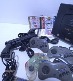 HITACHI MMP-11 Hi Saturn Console Set Rare Model Junk Condition JAPAN