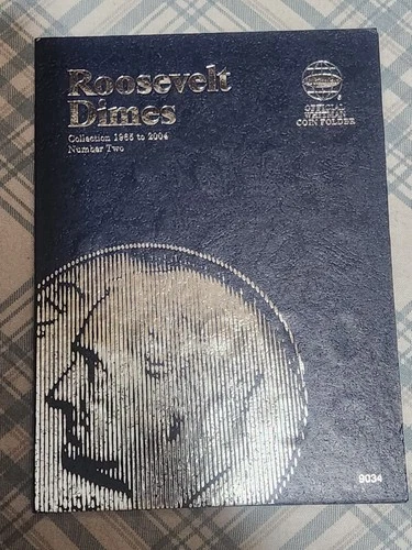 roosevelt dimes 1965-2004 w/1996-w complete set in whitman folder