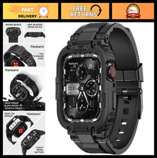 amBand Bands Compatible with Apple Watch 9/8/7/6/5/4  SE 3/2/1 45mm/44mm Case f