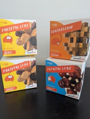 Recent Toys 3D Puzzle x4