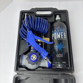 Kobalt Portable Compressed CO2 Regulator Kit With Attachments & Case See Pics