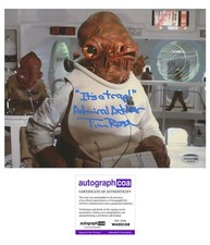 Tim Rose "Star Wars" AUTOGRAPH Signed 'Admiral Ackbar' 8x10 Photo B ACOA Witness