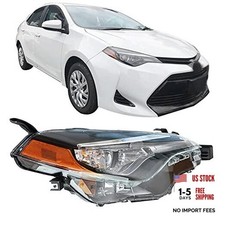 Headlights Replacement for 2017 2018 2019 Corolla LE Eco L LE Models LED