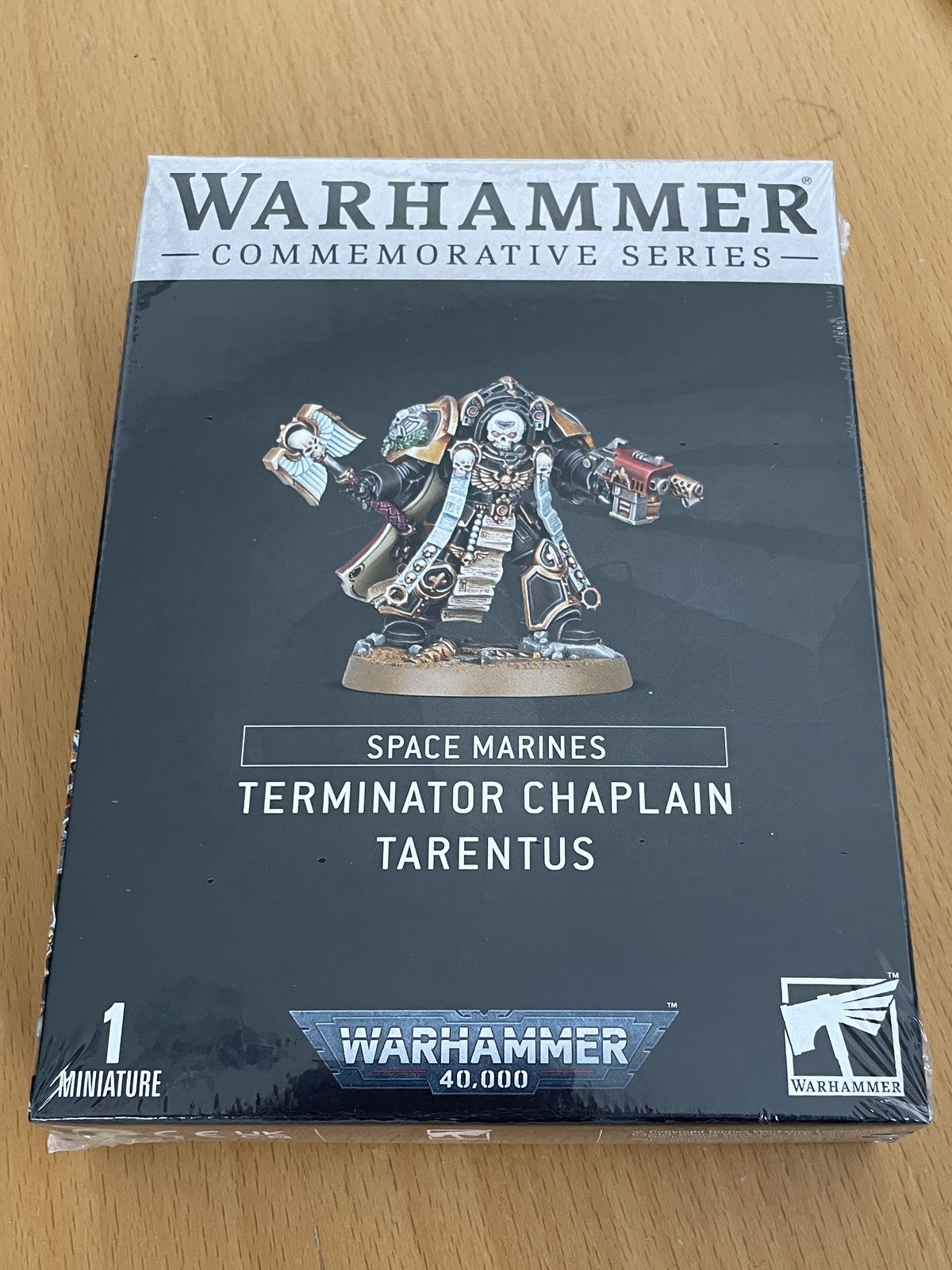 GW Warhammer 40k - Space Marines - Terminator Chaplain Tarentus - Neu & OVP