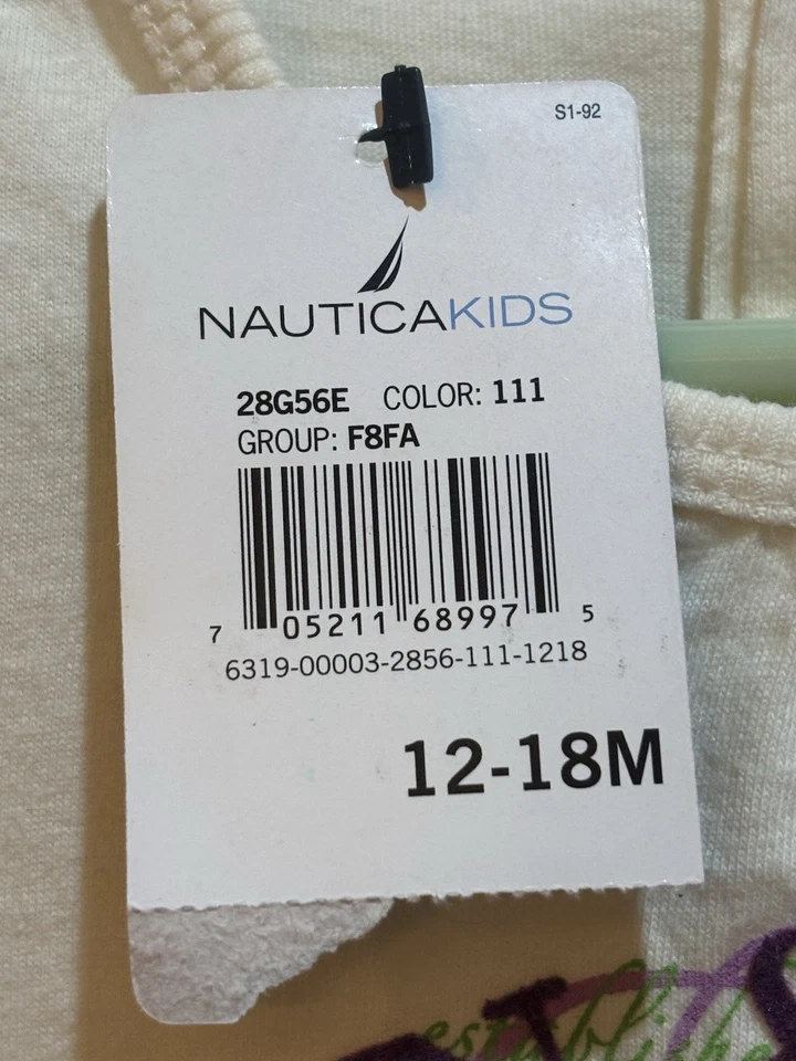 Body Náutica Bebé Niñas 12-18 Meses Nuevo Con Etiquetas Foto 2 de 4