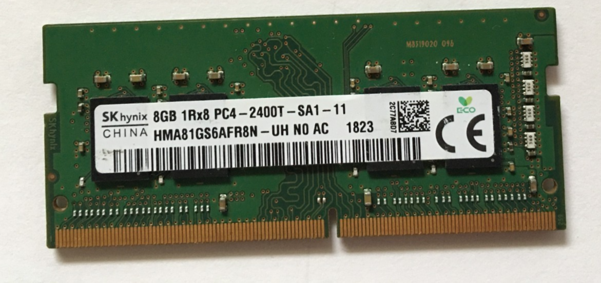 SK hynix 8GB 1Rx8 PC4-2666V-SA1-11, DDR4 Laptop Memory, 1823 | eBay