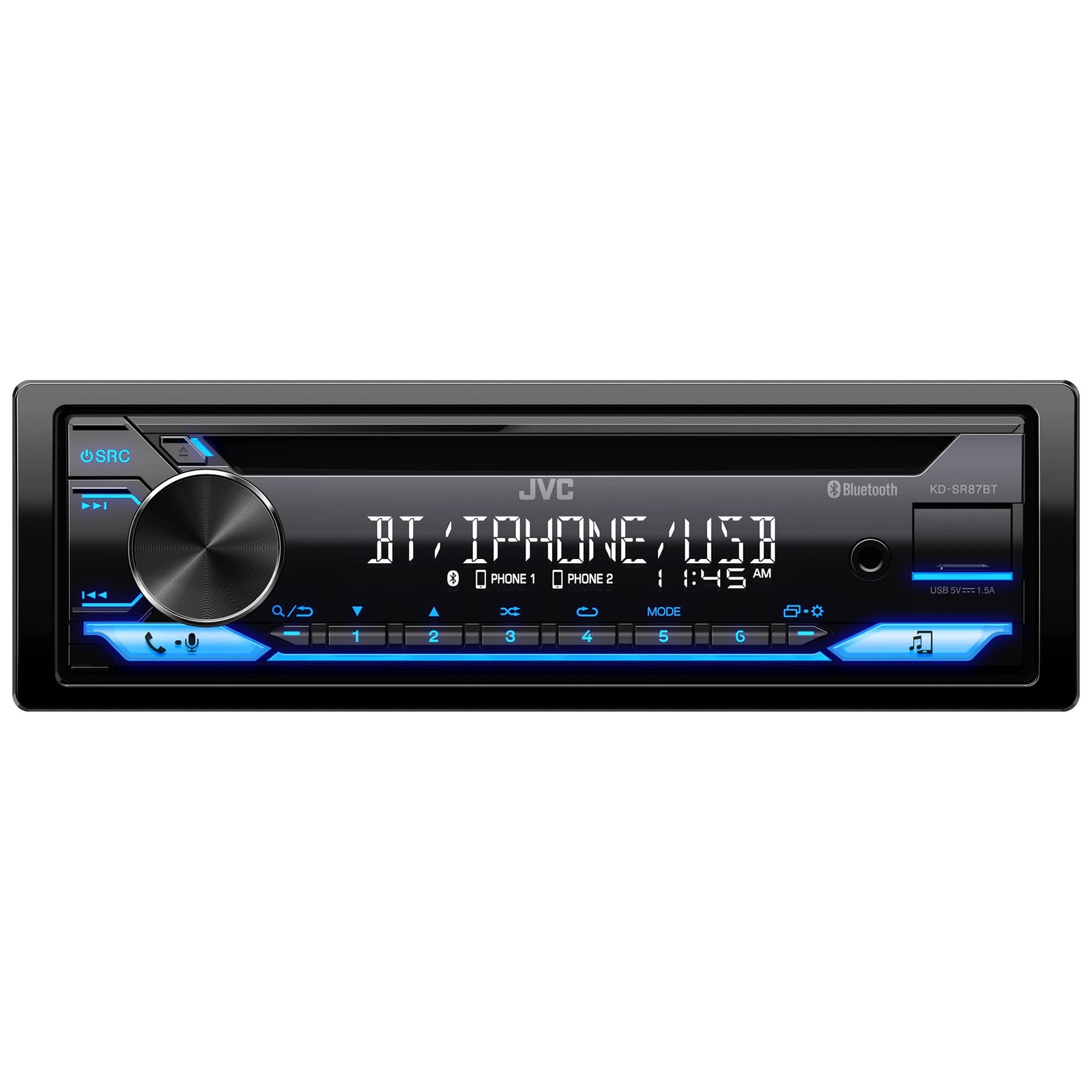 With Usb Port &ndash; Am/fm Radio, Mp3 Black