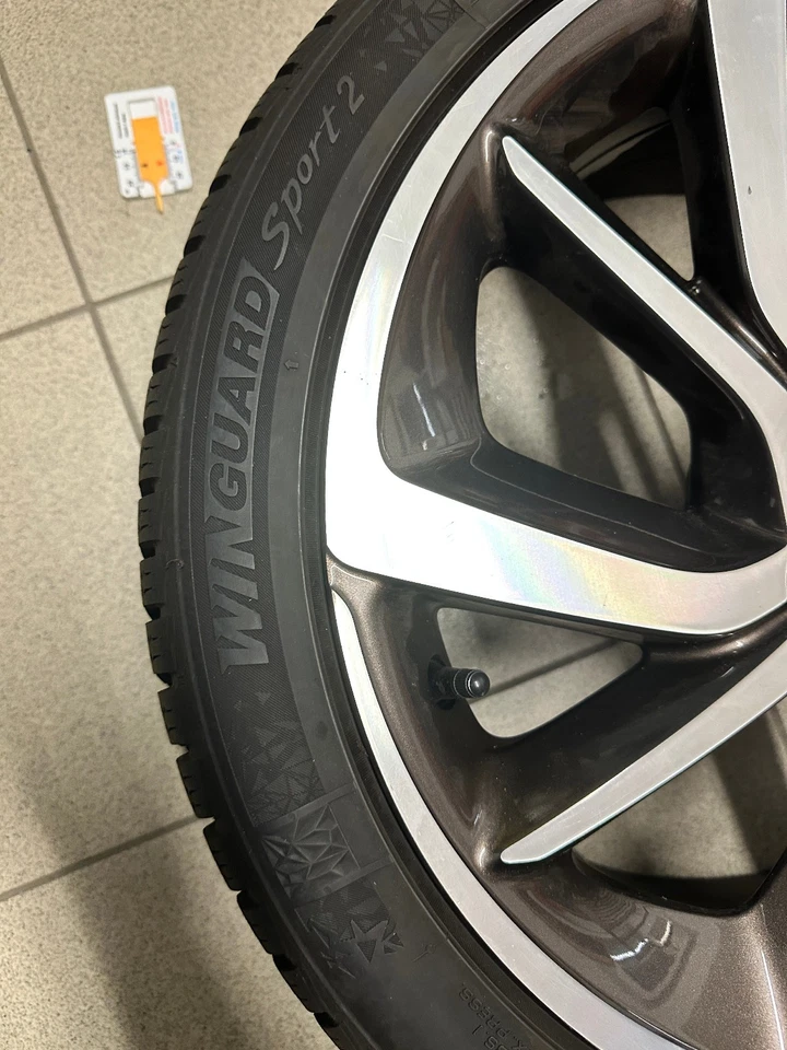 Kompletträder Winterreifen+Alufelgen 205/45R17 Hergestellt 16/23 mit ca. 6mm - Bild 2 von 4