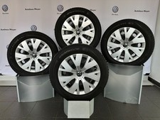 Original VW 16 Zoll Stahl Winterkomplettradsatz mit Radzierblenden Taigo T-Cross