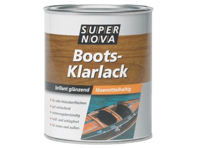 2,5 ltr   Super Nova Bootslack Boots Klarlack  Hochglanzlack Lack Farblos