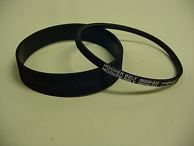 Replaces OEM 38528034 & 38528035 3 Sets of 2 Belts Hoover Windtunnel Mach 5 & 6