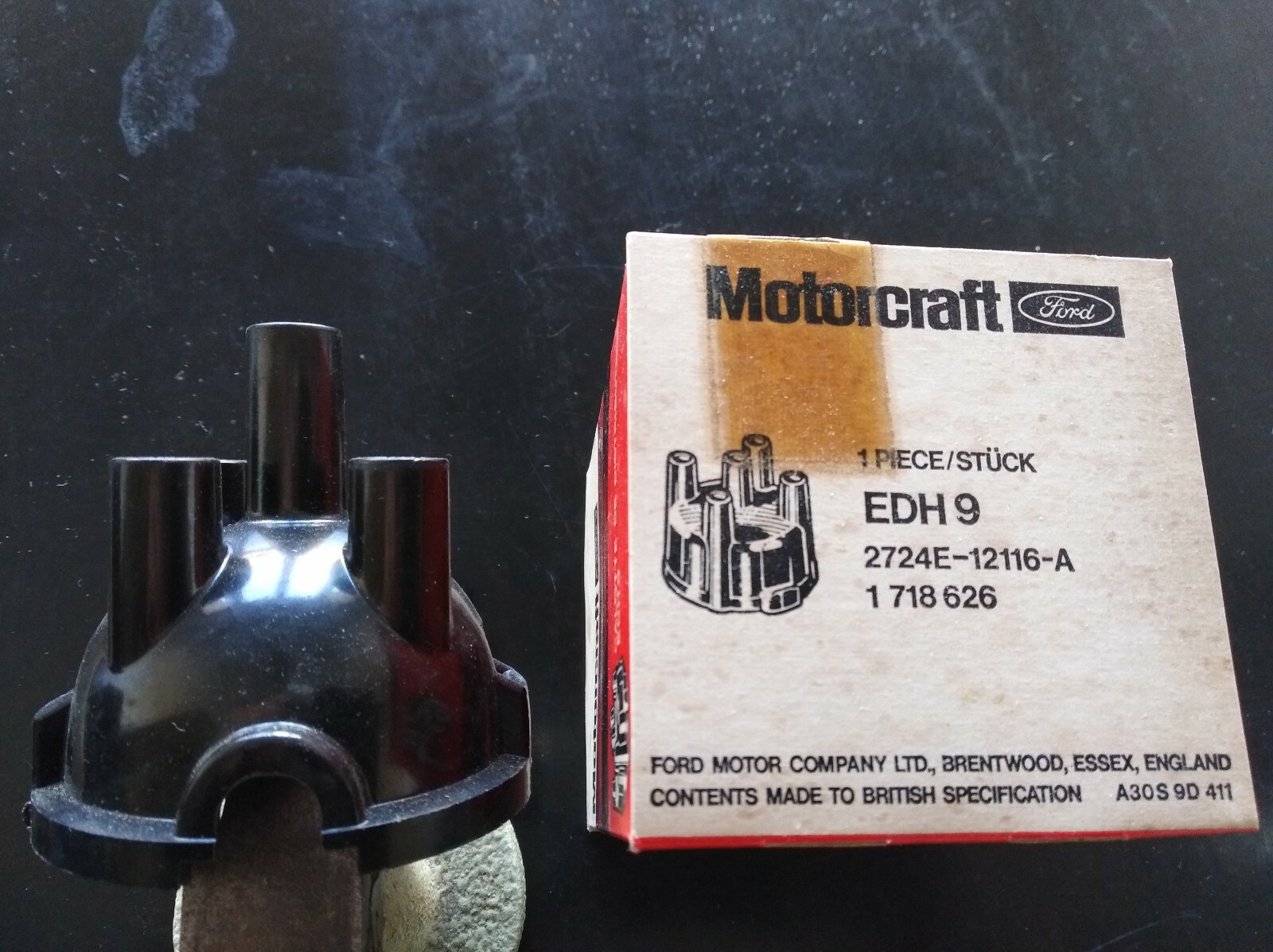 Ford V4 Essex Distributor Cap Genuine FordMotorcraft NOS. Transit