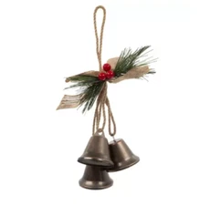 BELLS, PINE & BERRIES ORNAMENT