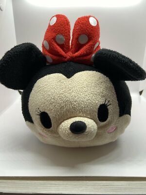 Minnie Mouse Large Tsum Tsum by Disney Authentic Stuffed Toy Rare