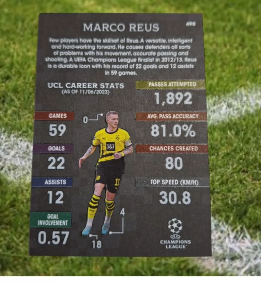 Match Attax 23 24 black edge edition Topps Marco Reus 498 eBay