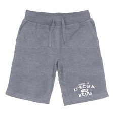 United States US Coast Guard Academy Bears USCGA College Fleece Property Shorts