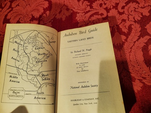 Audubon Bird Guide Eastern Land Birds by Pough, 1946 1st Edition w/ Dust Jacket - Picture 8 of 12