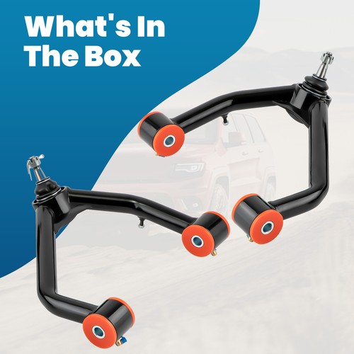 2-4'' Lift Upper Tubular Control Arms for 2007-2018 GMC Sierra Yukon XL 1500 4WD - Picture 8 of 12
