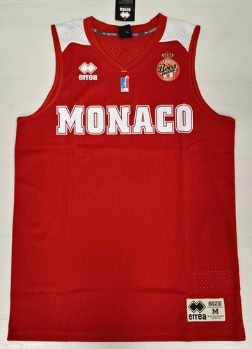 Maillot De Basket Erreà Monaco – Canotta Away Homme – Neuf Avec étiquettes