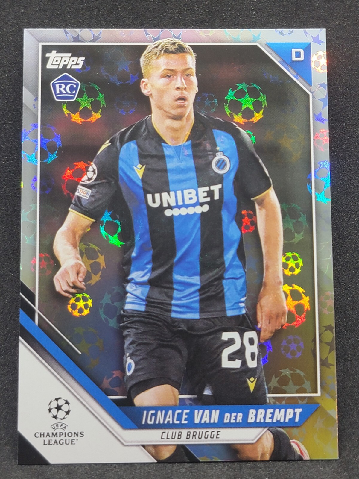 2021-22+Topps+UCL+Collection+-+Starball+Foil+%23193+Ignace+Van+der ...