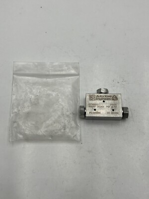 #ad Parker Autoclave Engineers Medium Pressure Tee Fitting CTX6660 316SS 2000 PSI $60.23