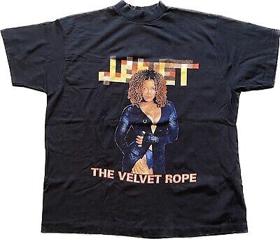 Vintage 1998 Janet Jackson Usher 1998 Rap T Shirt The Velvet Vintage 1998 Janet Jackson Usher 1998 Rap T Shirt The Velvet
