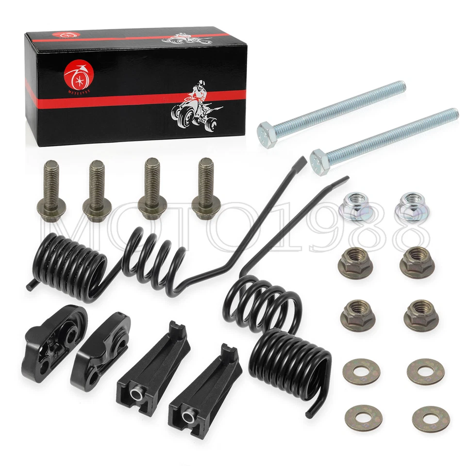 Rascadores de hielo estilo resorte, montaje en riel para Ski-Doo reemplaza 860201728 Summit Foto 2 de 4