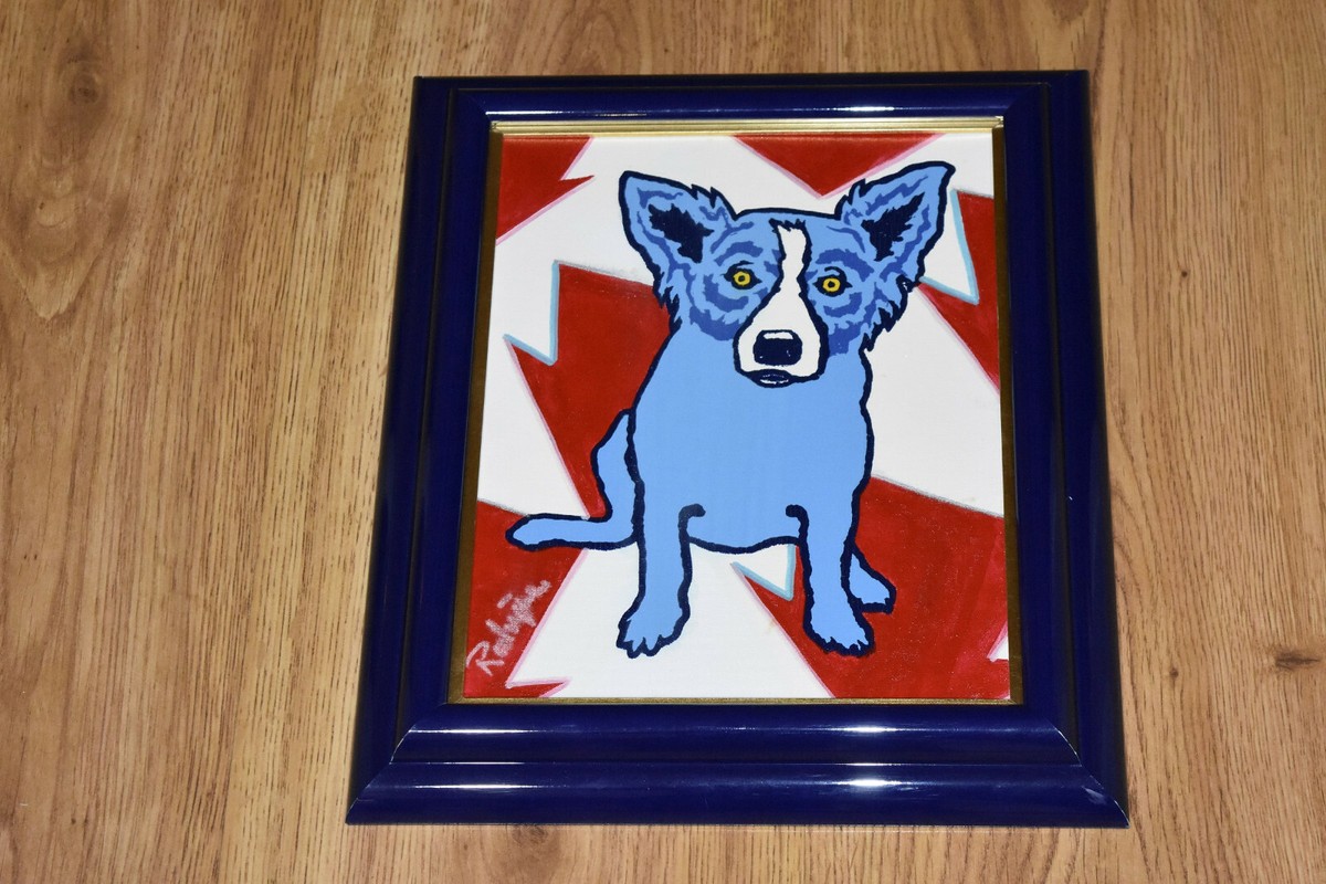 BLUE DOG MAN / E RODRIGUE [美本] Blue Dog Man, Recycled Book in New Condition, George
