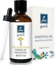 Helichrysum Essential Oil, 100% Pure Undiluted Helichrysum Oil for Aromatherapy.