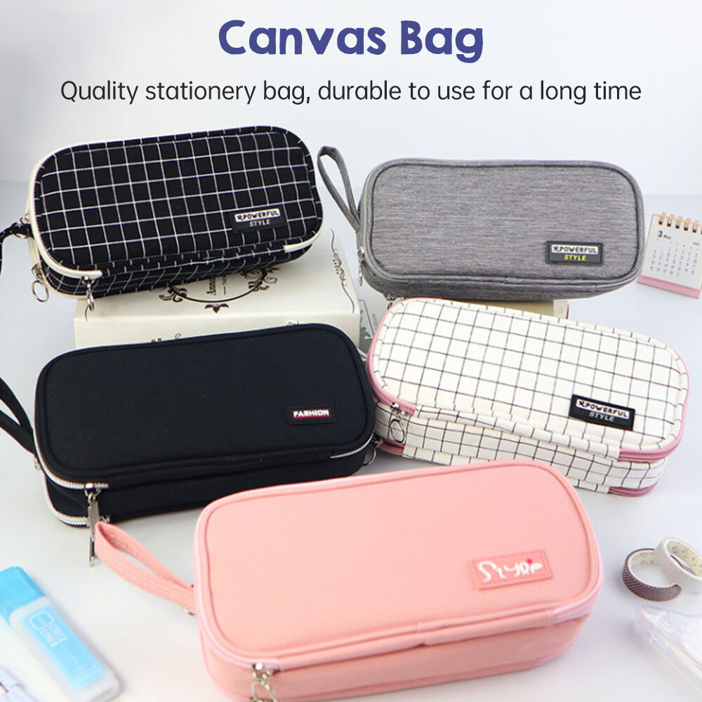 Cute Pencil Pouch Large Capacity Pencil and Easy to with