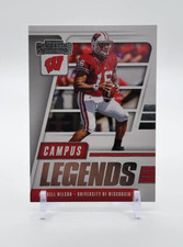 2021 Contenders Draft Picks Campus Legends #4 Russell Wilson Wisconsin Seahawks