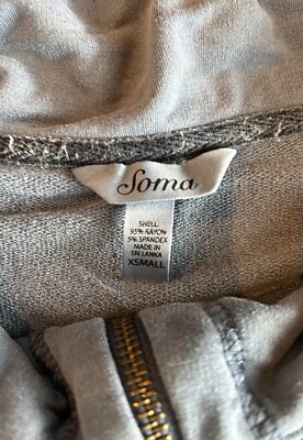 Soma Zippered Casual Top Size Small | eBay