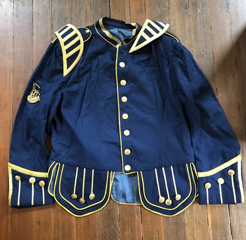 Vintage Scottish Piper Jacket Military 