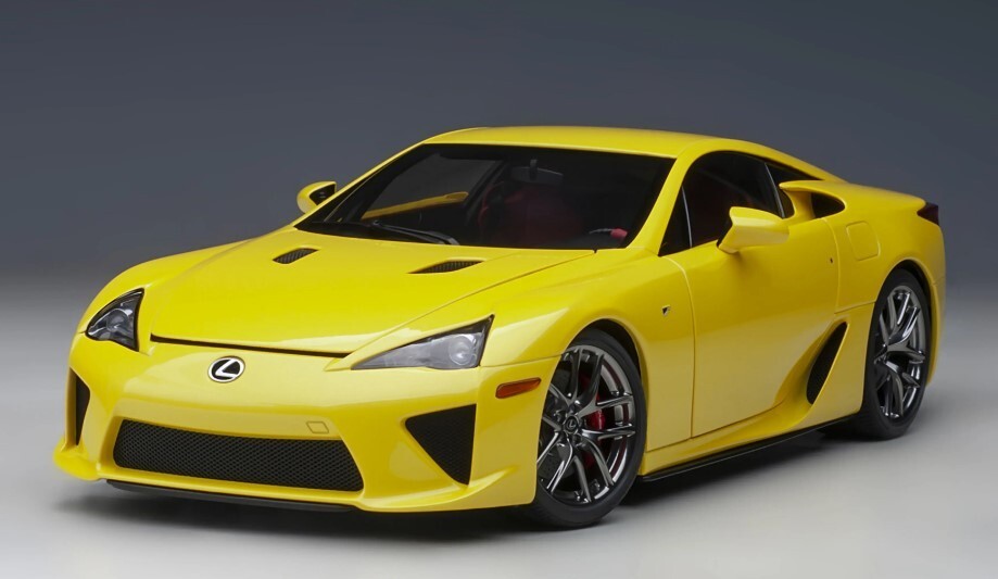 78854 AUTOart 1:18 Lexus LFA Pearl Yellow model car | eBay