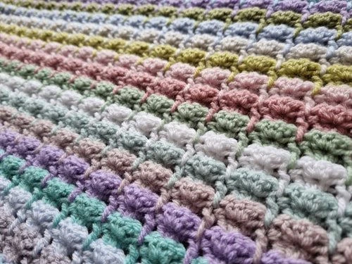 Attic 24 Springfrost CAL Blanket Crochet Colour Pack