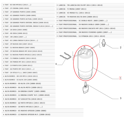 Filtro Gasolio UFI 24.026.01 - Per Nissan E Renault, Alta Capacità Filtrante - Foto 12