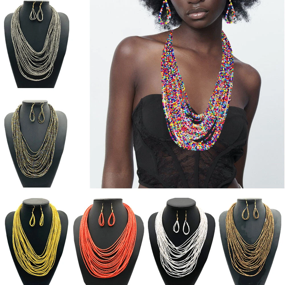 Bohemian necklace hotsell