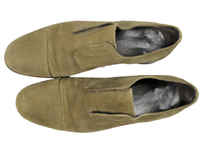 John Varvatos Tan Suede Derby Shoes Lace Up Almond Toe Dress Smart Casual Men 10 John Varvatos Derby Shoes - Gem main image 3
