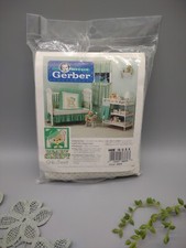 Vintage 1995 Gerber 'Beary Sleepy' Fitted Crib Sheet 28x52" New in Package, READ