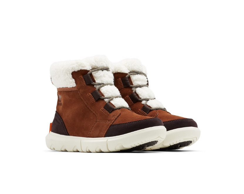 Sorel Para mujer Sorel Explorer™ II Carnaval Acogedora Bota de Oveja-Madera Tiza