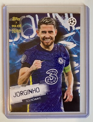 Topps Steve Aoki Jorginho Blue Parallel /49
