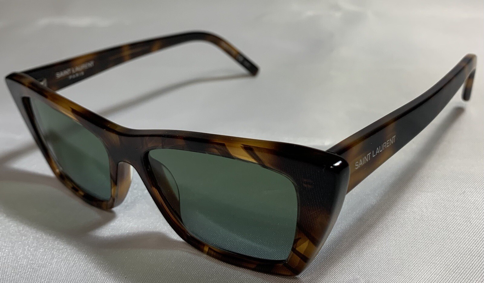 Occhiali da sole Saint Laurent SL276 Mica 020 avana occhio di gatto 53 mm occhiali da sole donna