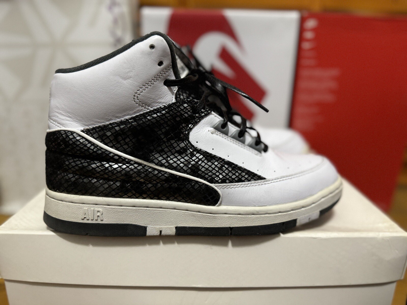 Size 8 - Nike Air Python Lux SP White - image 3