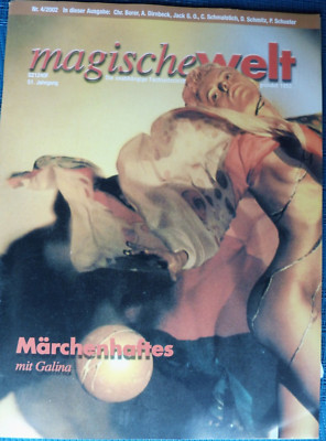 MAGISCHE WELT 4/02,MÄRCHENHAFTES MIT GALINA,SCHRIFT SPRUNG,MILCHKÄNNCHERZAUBER