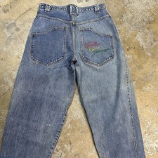 Vintage 90s Karl Kani Baggy Denim Jeans Size 36 Made In USA Skater Grunge Tupac