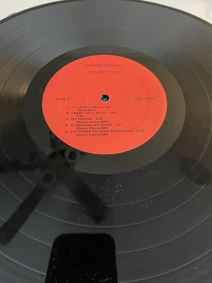 РЕДКАЯ: Я видел его Шэрон Корвин, винтажный винил госпел и блюз ограниченного тиража - Изображение 4 из 4