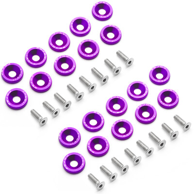 Aazon.co: 20 Set Aluinu Fender Washer Kit, Engine Bay Dress Up,Bolt