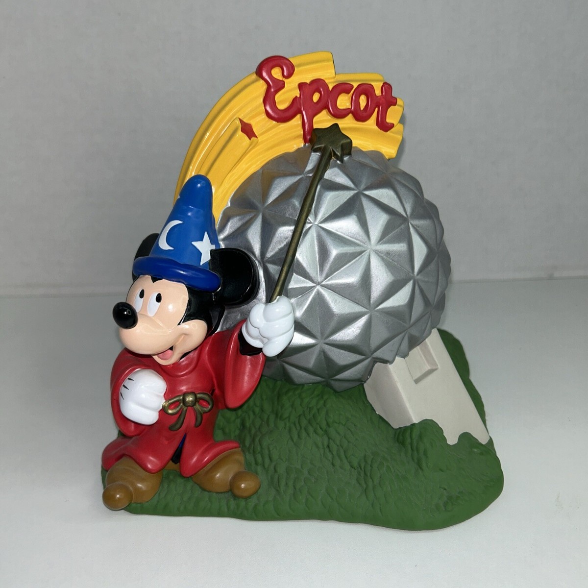 VTG Walt Disney World Epcot Center Coin Bank with Fantasia's